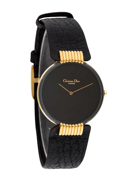 dior black strap|christian Dior watch strap.